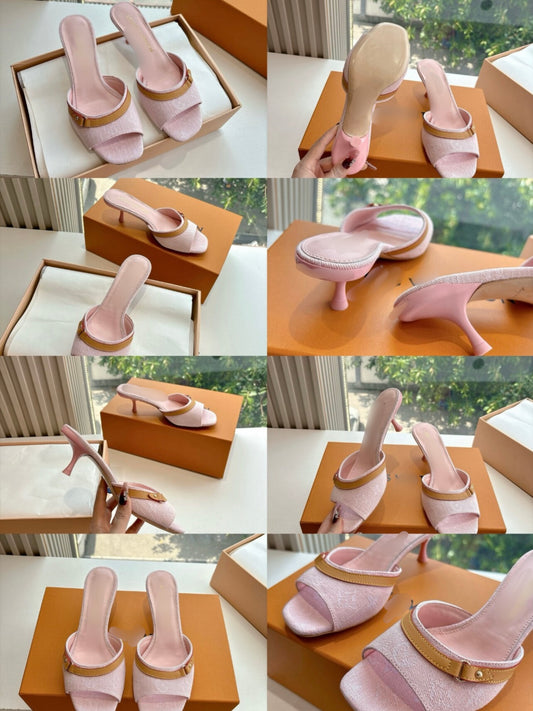 Light pink Kitten Heels